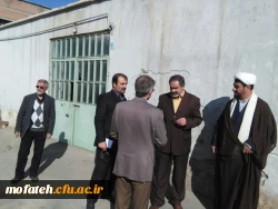 بازدید دکتر سبحانی از پردیس شهید مفتح