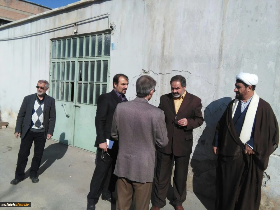 بازدید دکتر سبحانی از پردیس شهید مفتح