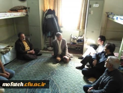 دیدار صمیمانه سرپرست امور پردیس های استان تهران با دانشجویان