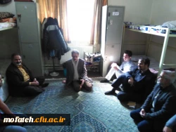 دیدار صمیمانه سرپرست امور پردیس های استان تهران با دانشجویان