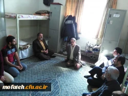 دیدار صمیمانه سرپرست امور پردیس های استان تهران با دانشجویان