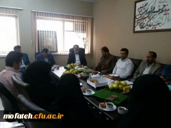 نشست صمیمانه همکاران