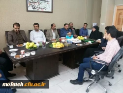 نشست صمیمانه همکاران