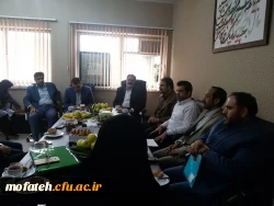 نشست صمیمانه همکاران