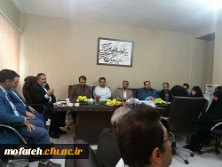 نشست صمیمانه همکاران