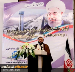 شرکت سرپرست پردیس در جلسه شورای شهر