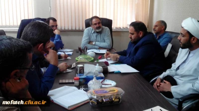 جلسه شورای پردیس در خصوص برگزاری مراسم  هفته آموزش