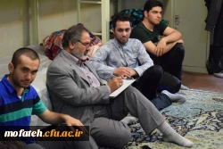 نشست صمیمانه با دانشجویان