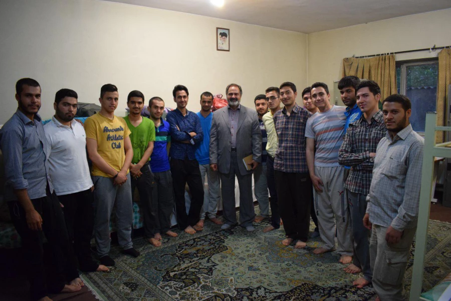 نشست صمیمانه با دانشجویان