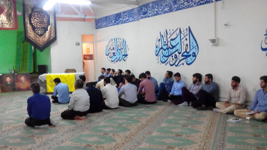 مراسم یادبود مرحوم رسولی