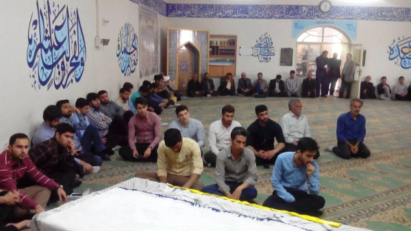 مراسم یادبود مرحوم رسولی