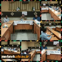 نشست سرپرست پردیس با دبیران کانون ها و نمایندگان فرهنگی