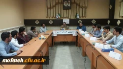 نشست سرپرست پردیس با دبیران کانون ها و نمایندگان فرهنگی