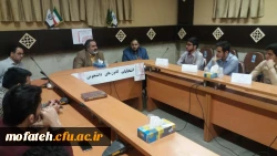 نشست سرپرست پردیس با دبیران کانون ها و نمایندگان فرهنگی