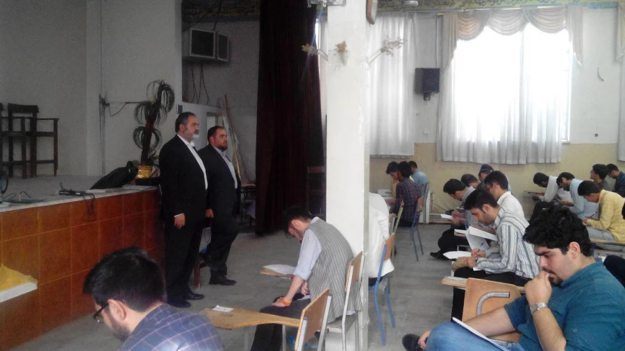 برگزاری آزمون پایان نیمسال دوم95-96