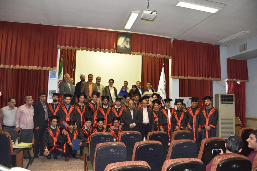 جشن دانش آموختگی دانشجویان ورودی 92