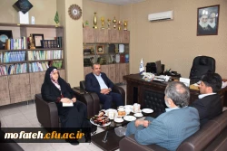 نشست مشترک مسئولان سازمان بهزیستی و دانشگاه فرهنگیان  پردیس شهید مفتح