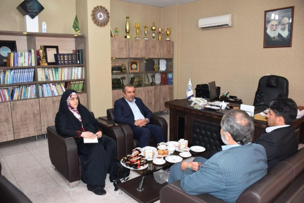 نشست مشترک مسئولان سازمان بهزیستی و دانشگاه فرهنگیان  پردیس شهید مفتح