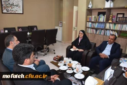 نشست مشترک مسئولان سازمان بهزیستی و دانشگاه فرهنگیان  پردیس شهید مفتح