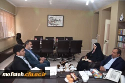نشست مشترک مسئولان سازمان بهزیستی و دانشگاه فرهنگیان  پردیس شهید مفتح