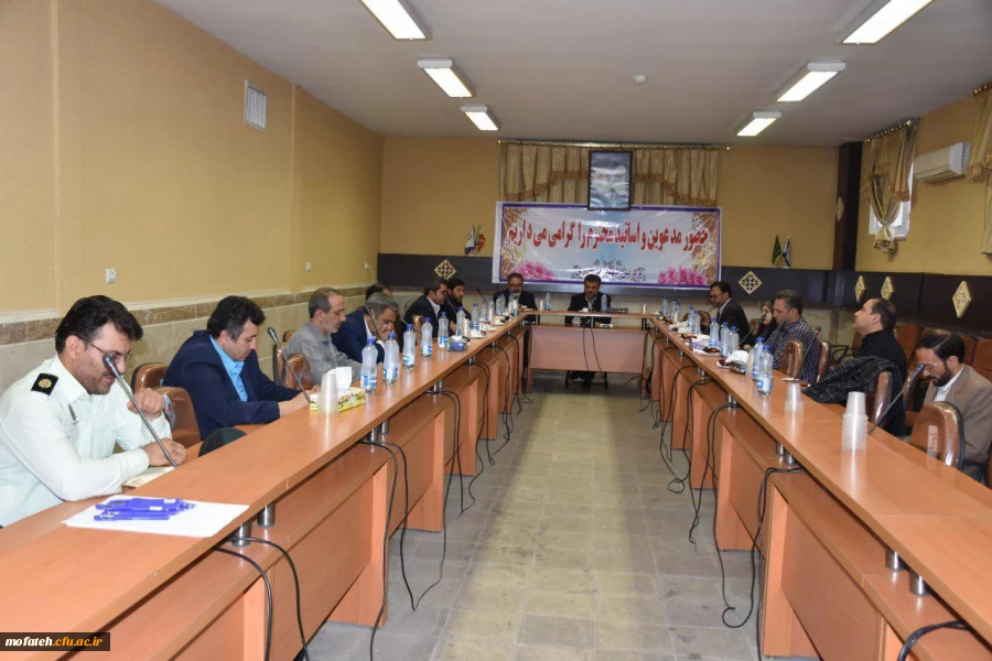برگزاری جلسه کمیسیون دانشجویی و فرهنگی شورای تأمین شهر ری