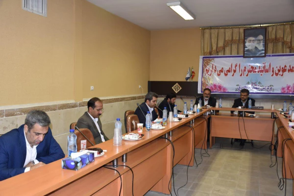 برگزاری جلسه کمیسیون دانشجویی و فرهنگی شورای تأمین شهر ری