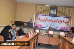 برگزاری اولین جلسه دفاع از پایان نامه کارشناسی ارشد پردیس شهید مفتح