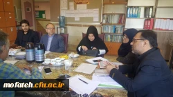 اولین جلسه گروه کارورزی پردیس شهید مفتح در سال جدید