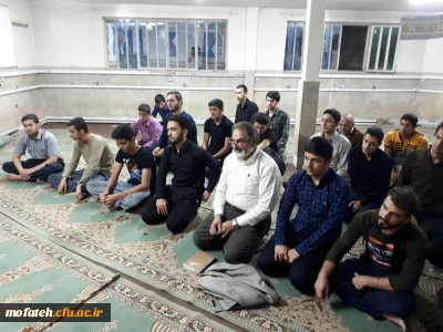 نشست صمیمانه سرپرست پردیس با دانشجویان خوابگاهی