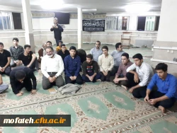 نشست صمیمانه دکتر بیغمی با دانشجویان ساکن خوابگاه