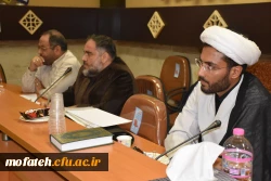 هم اندیشی مسئول نهاد رهبری در پردیس و استادان و همکاران