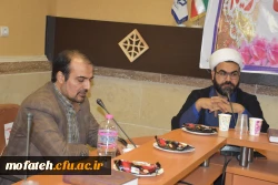 هم اندیشی مسئول نهاد رهبری در پردیس و استادان و همکاران