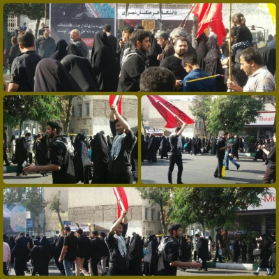 اربعین در قبله تهران