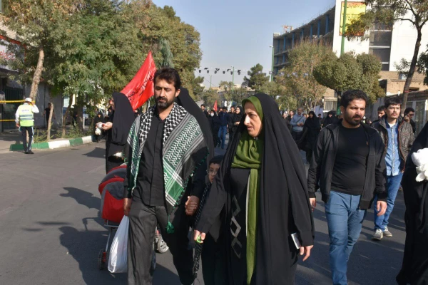 اربعین در قبله تهران