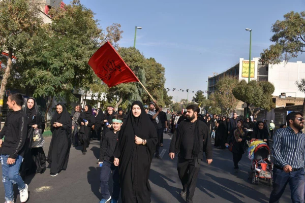 اربعین در قبله تهران