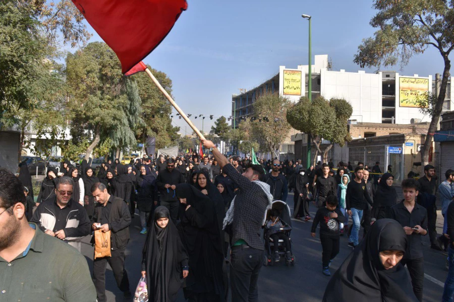 اربعین در قبله تهران