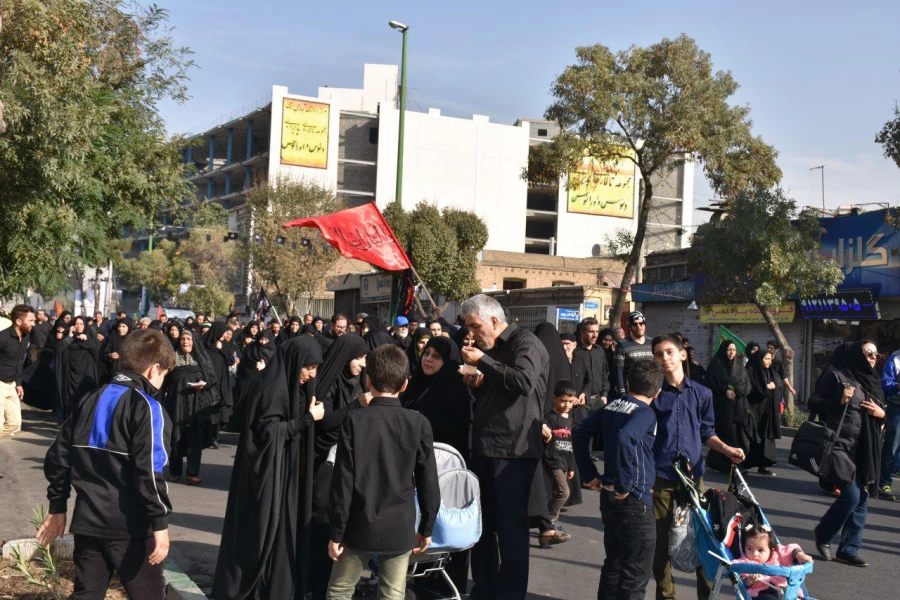 اربعین در قبله تهران