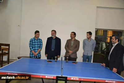 برگزاری مسابقات تنیس روی میز دانشجویان