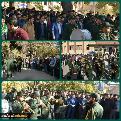 برگزاری نخستین سالگرد تشییع و تدفین شهید گمنام در پردیس شهید مفتح