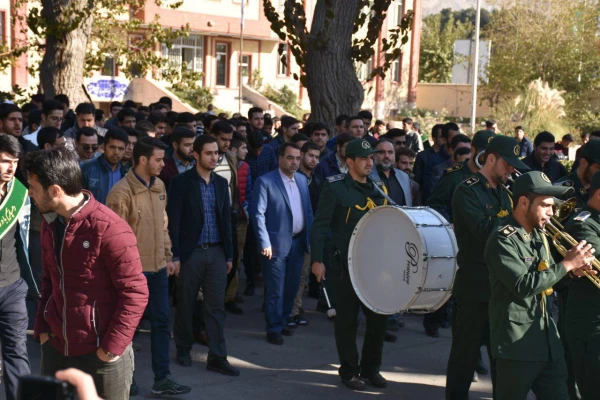 نخستین سالگرد تشییع و تدفین شهید گمنام