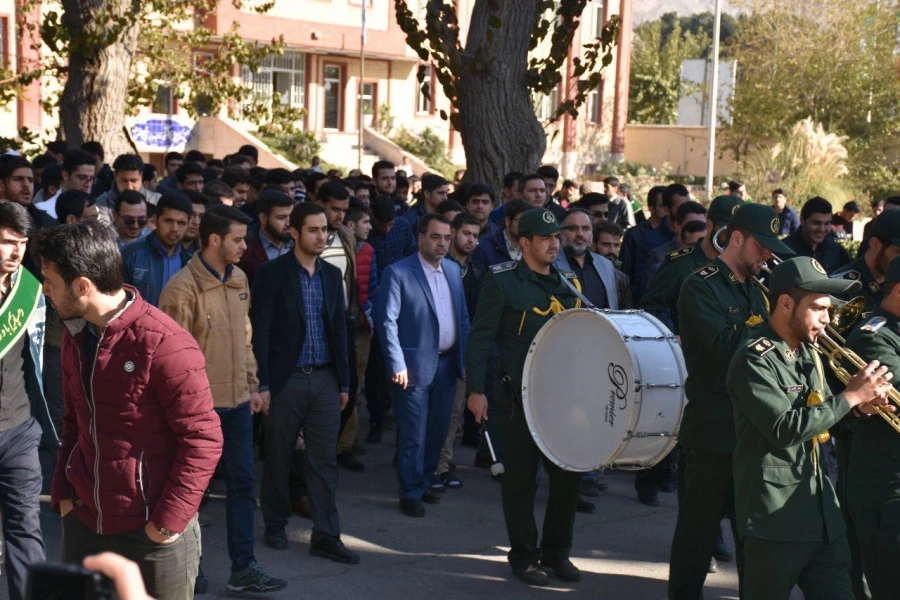 نخستین سالگرد تشییع و تدفین شهید گمنام