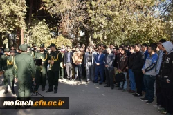 نخستین سالگرد تشییع و تدفین شهید گمنام