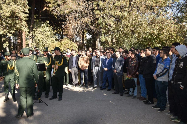 نخستین سالگرد تشییع و تدفین شهید گمنام