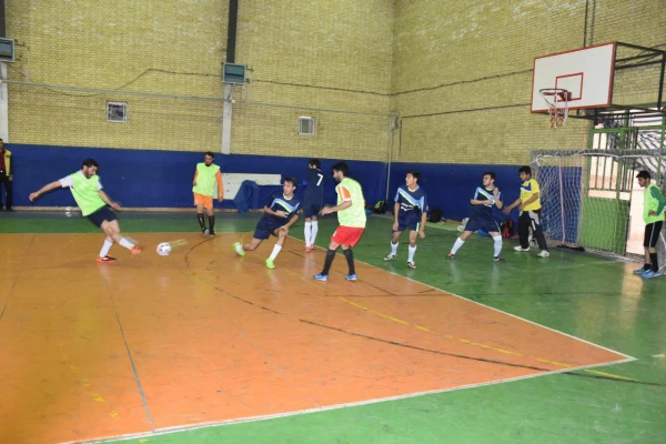 مسابقه فوتسال حوزه و دانشگاه