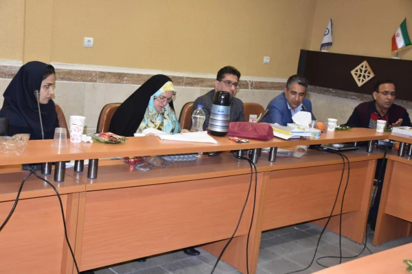 جلسه دفاع  پایان نامه کارشناسی ارشد