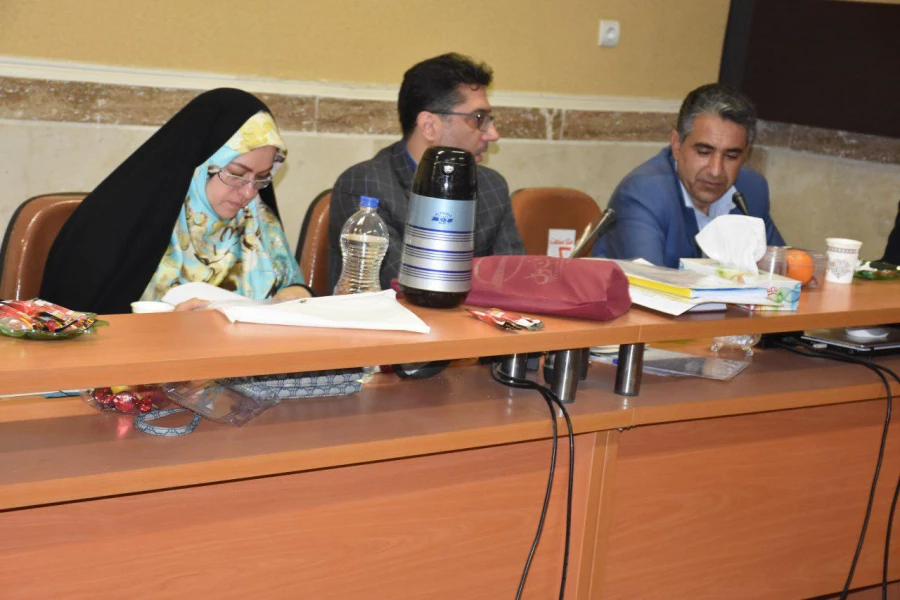 جلسه دفاع  پایان نامه کارشناسی ارشد