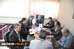 بازدید معاون محترم توسعه منابع و امور دانشجویی مدیریت امور پردیس های استان تهران و هیئت همراه از حوزه های مختلف پردیس شهید مفتح شهرری