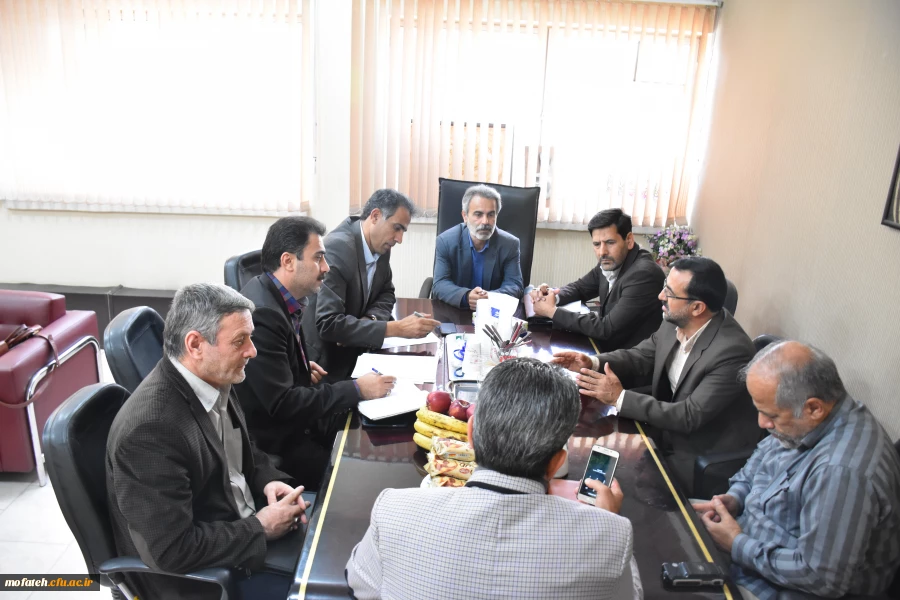 بازدید معاون محترم توسعه منابع و امور دانشجویی مدیریت امور پردیس های استان تهران و هیئت همراه از حوزه های مختلف پردیس شهید مفتح شهرری