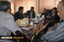 بازدید معاون محترم توسعه منابع و امور دانشجویی مدیریت امور پردیس های استان تهران و هیئت همراه از حوزه های مختلف پردیس شهید مفتح شهرری