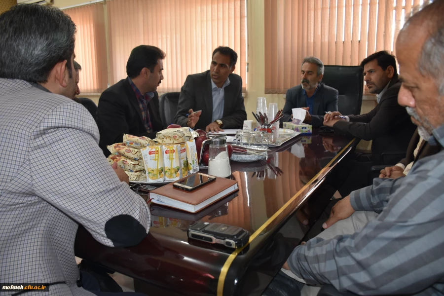 بازدید معاون محترم توسعه منابع و امور دانشجویی مدیریت امور پردیس های استان تهران و هیئت همراه از حوزه های مختلف پردیس شهید مفتح شهرری